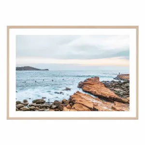 Avoca Beach Framed Print in 45 x 33cm by OZ Design, a Prints for sale on Style Sourcebook