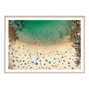 Manly Beach Framed Print in 87 x 62cm by OZ Design, a Prints for sale on Style Sourcebook