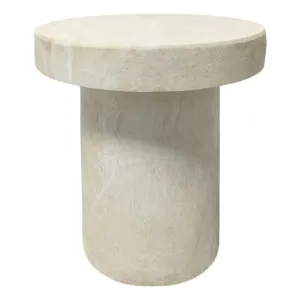 Harvey Side Table 40x51cm in Beige by OZ Design, a Side Table for sale on Style Sourcebook