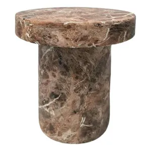 Harvey Side Table 40x51cm in Dark Brown by OZ Design, a Side Table for sale on Style Sourcebook