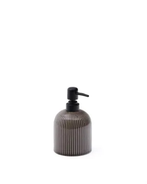 Selime brown stoneware soap dispenser by null, a Bathroom Accessories for sale on Style Sourcebook