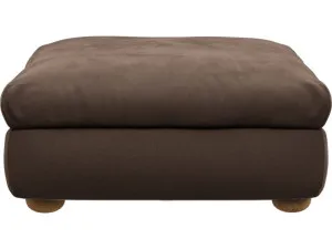 Tully Muse Chocolate Ottoman by James Lane, a Ottomans for sale on Style Sourcebook