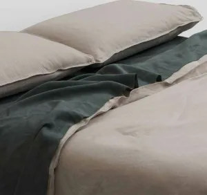 In The Sac Button Queen Quilt Set Silt - 1593 by In The Sac, a Bedding for sale on Style Sourcebook