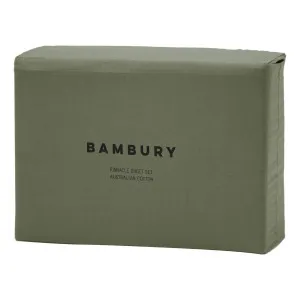 Pinnacle Sheet Set Double in Moss by OZ Design, a Sheets for sale on Style Sourcebook