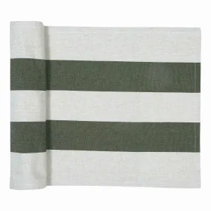 Stripe Runner Small 180x1cm in Olive by OZ Design, a Runners for sale on Style Sourcebook