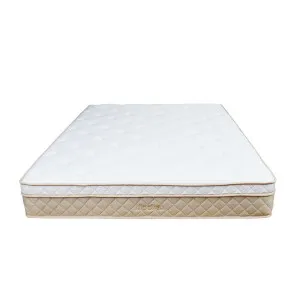Bamboo Memory Foam Pocket Spring Queen Mattress - Cream - Mocka by Mocka., a Mattresses for sale on Style Sourcebook