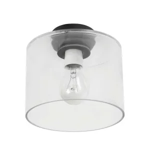 CLA Oblong DIY Batten Fitting (B22) Black & Clear by Compact Lamps Australia, a Lighting for sale on Style Sourcebook