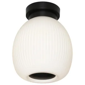 Cougar Garman DIY Opal Glass Batten Fix Black by Cougar, a Lighting for sale on Style Sourcebook