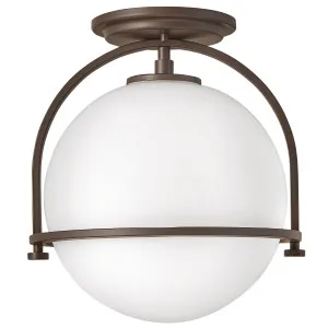 Hinkley Somerset Small Semi-Flush Mount Bronze by Hinkley, a Lighting for sale on Style Sourcebook