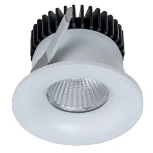 Havit Niche Round Recessed Tricolour LED Outdoor Downlight White by Havit, a Outdoor Lighting for sale on Style Sourcebook