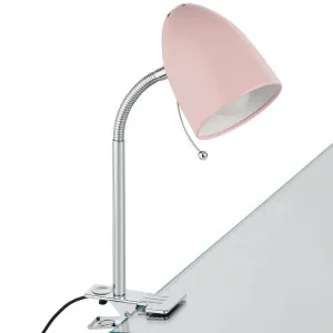 Eglo Lara Clamp Light Pink by Eglo, a Lamps for sale on Style Sourcebook