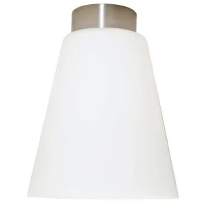 Telbix Haly Opal Glass DIY Batten Fix Nickel by Telbix, a Lighting for sale on Style Sourcebook