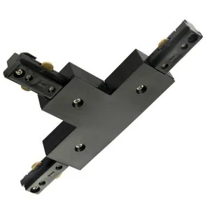 Nora Living Line Single Circuit T-Shape Track Joiner Black by Nora Living, a Lighting for sale on Style Sourcebook