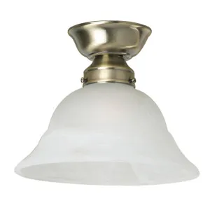 Trend Alabaster Glass DIY Batten Fix Antique Brass by Mercator, a Lighting for sale on Style Sourcebook