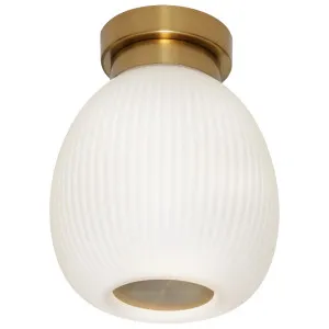 Cougar Garman DIY Opal Glass Batten Fix Gold by Cougar, a Lighting for sale on Style Sourcebook