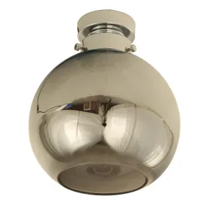 CLA Wine Glass DIY Batten Fitting (B22) Chrome & Smoke by Compact Lamps Australia, a Lighting for sale on Style Sourcebook