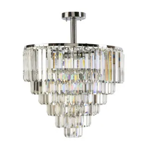 Fiorentino Karina 13 Light Crystal CTC Light (E14) Chrome by Fiorentino, a Lighting for sale on Style Sourcebook