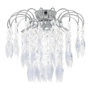 Primrose Acrylic Beads DIY Batten Fixture Clear by Mercator, a Lighting for sale on Style Sourcebook