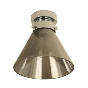 CLA Small Cone DIY Batten Fitting (B22) Chrome & Smoke by Compact Lamps Australia, a Lighting for sale on Style Sourcebook