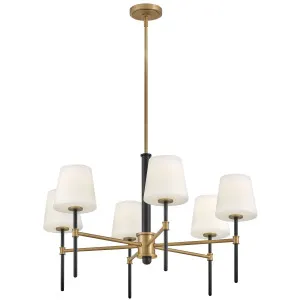 Hinkley Saunders Medium Chandelier Light Lacquered Brass by Hinkley, a Lighting for sale on Style Sourcebook