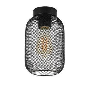 Eglo Wrington DIY Batten Fix Shade Black by Eglo, a Lighting for sale on Style Sourcebook