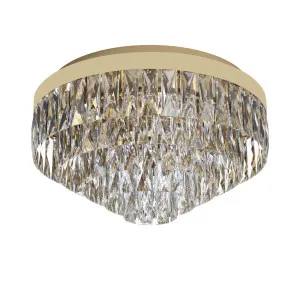 Eglo Valparaiso 8 Light Crystal CTC Light (E14) Gold by Eglo, a Lighting for sale on Style Sourcebook
