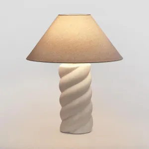Twist Column Lamp & Shade by Florabelle Living, a Lighting for sale on Style Sourcebook