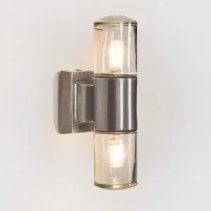 Plover Outdoor Wall Light Antique Silver by Florabelle Living, a Lighting for sale on Style Sourcebook