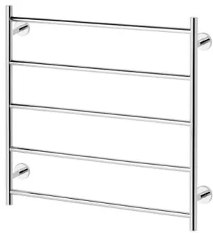 Radii Towel Ladder 5Bar 750mm X 740mm Round Plate | Made From Stainless Steel In Chrome Finish By Phoenix by PHOENIX, a Bathroom Accessories for sale on Style Sourcebook