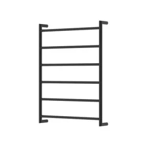 Heated Towel Ladder In Matte Black By Oliveri by Oliveri, a Bathroom Accessories for sale on Style Sourcebook