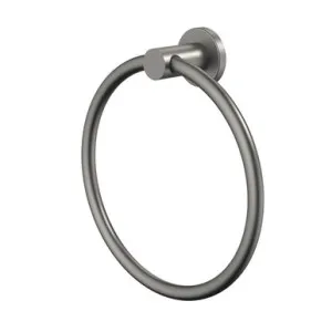 Liano II Towel Ring | Made From Brass In Gunmetal By Caroma by Caroma, a Bathroom Accessories for sale on Style Sourcebook