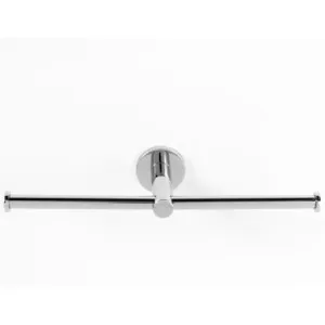 Virtu Circit Double Toilet Paper Holder | Made From Brass In Chrome Finish By Caroma by Caroma, a Bathroom Accessories for sale on Style Sourcebook