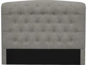 Pierre Bedhead Isla Soft Grey by James Lane, a Bed Heads for sale on Style Sourcebook