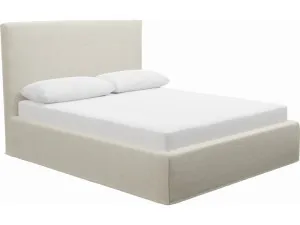 Willow Gas Lift Bed Muse Flax by James Lane, a Beds & Bed Frames for sale on Style Sourcebook