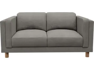 Hayes Isla Soft Grey Sofa - 2 Seater by James Lane, a Sofas for sale on Style Sourcebook