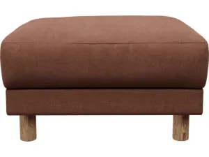 Hayes Muse Rust Ottoman by James Lane, a Ottomans for sale on Style Sourcebook
