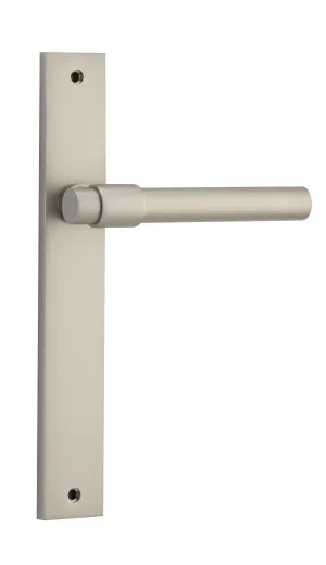 Helsinki Lever - Rectangular - Satin Nickel by Iver, a Door Hardware for sale on Style Sourcebook