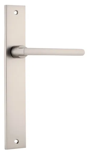 Baltimore Lever - Rectangular - Satin Nickel by Iver, a Door Hardware for sale on Style Sourcebook