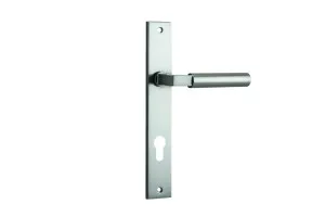Berlin Lever - Rectangular - Satin Nickel - Entrance by Iver, a Door Hardware for sale on Style Sourcebook