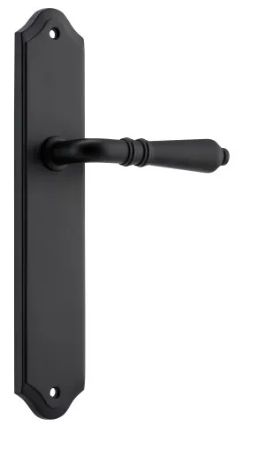Sarlat Lever - Shouldered - Matt Black by Iver, a Door Hardware for sale on Style Sourcebook