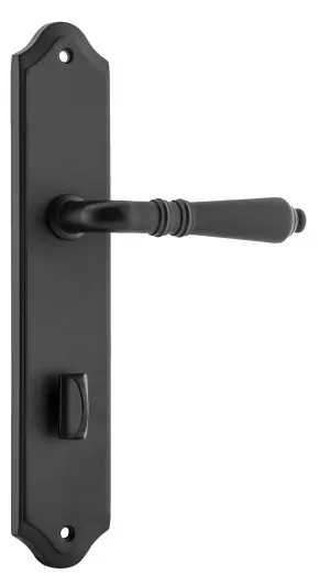Sarlat Lever - Shouldered - Matt Black - Privacy by Iver, a Door Hardware for sale on Style Sourcebook
