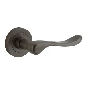 Stirling Lever - Round Rose - Signature Brass by Iver, a Door Hardware for sale on Style Sourcebook
