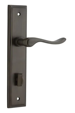 Stirling Lever - Stepped - Signature Brass - Privacy by Iver, a Door Hardware for sale on Style Sourcebook