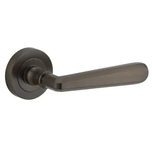 Copenhagen Lever - Round Rose - Signature Brass by Iver, a Door Hardware for sale on Style Sourcebook