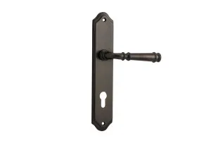 Verona Lever - Shouldered - Signature Brass - Entrance by Iver, a Door Hardware for sale on Style Sourcebook