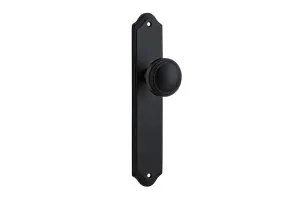 Paddington Knob - Shouldered - Matt Black by Iver, a Door Hardware for sale on Style Sourcebook