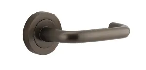 Oslo Lever - Round Rose - Signature Brass by Iver, a Door Hardware for sale on Style Sourcebook