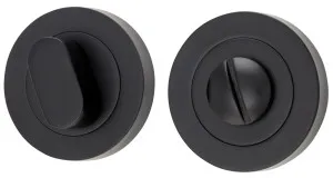 Privacy Turn - Round - Matt Black by Iver, a Door Hardware for sale on Style Sourcebook