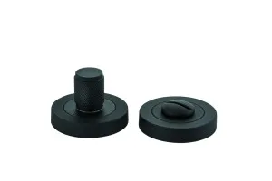 Brunswick Privacy Turn - Round - Matt Black by Iver, a Door Hardware for sale on Style Sourcebook