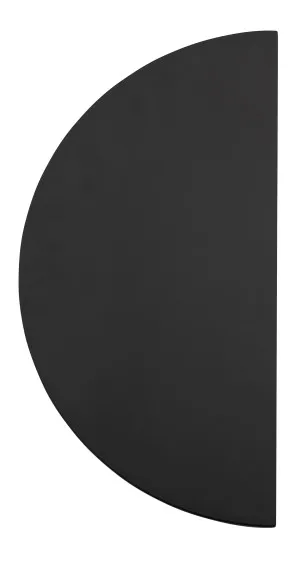 Large Osaka Half Moon Pull - Matt Black by Iver, a Cabinet Hardware for sale on Style Sourcebook